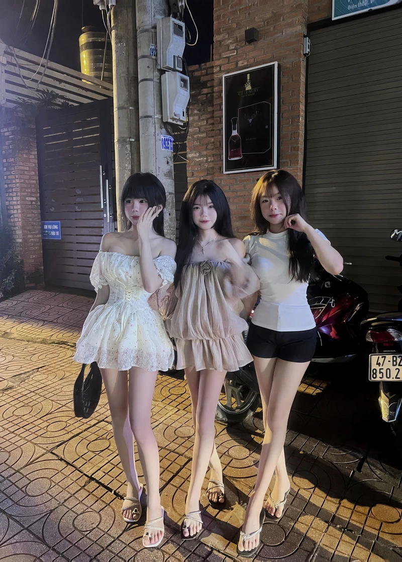 Hình gái phố thanh lịch sang trọng
